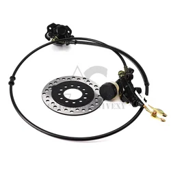 Go-Kart 160mm Foot Stem Hydraulic Disc Brake Kit Suitable For 168cc ATV Four-Pit Off-Road Vehicle Rear Disc Brake Caliper