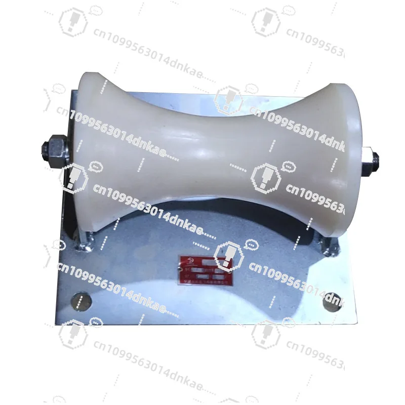 Flat Rack Cable Pulley Tray, Steel Pipe Rack  Pulley, Nylon Wheel, Aluminum Wheel, Ground Linear Cable Pulley