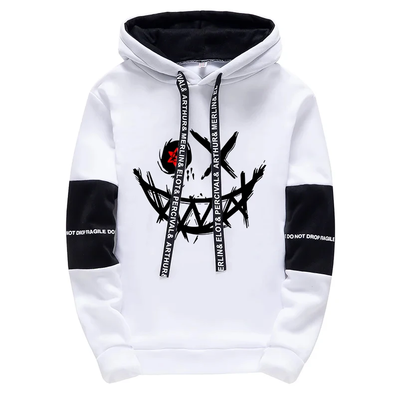Herren-Sweatshirt mit Kapuze, Jogginghose, ganzjährig, täglich, lässig, Sport, Trainingsanzug, urbane Mode, Kapuzen-Streetwear, Jogging-Hoodie-Hose – Detail 2