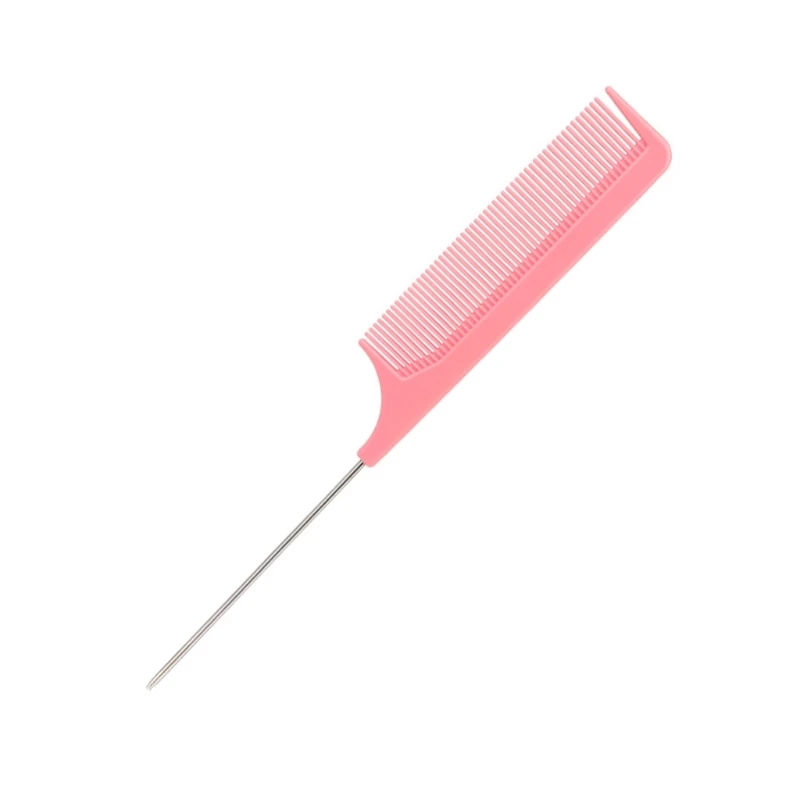 Pente cabelo qualidade com cauda pontiaguda, dente fino adequado para penteado diy casa, dropshipping
