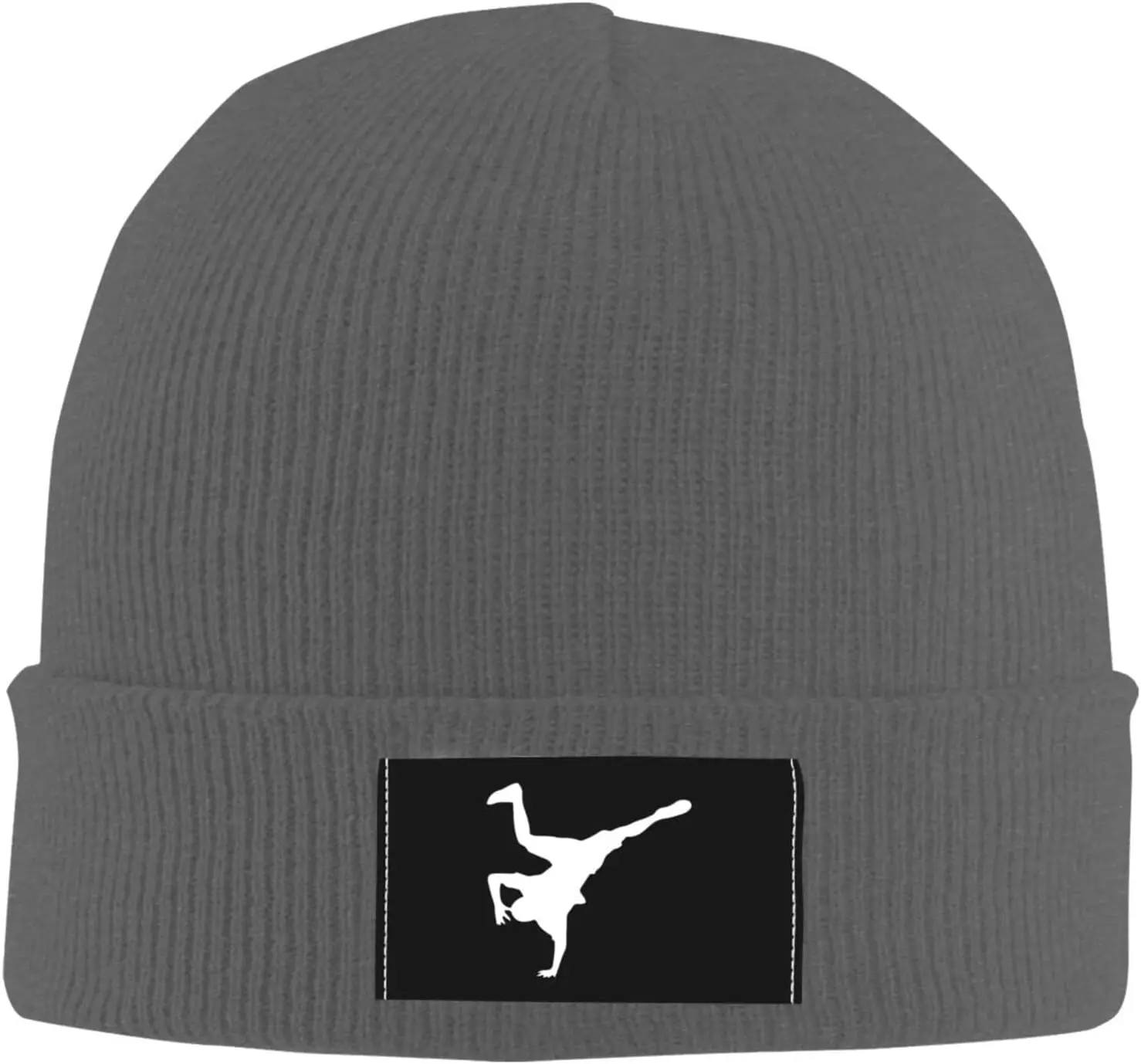 Break Dance Daily Funny Beanie Hats for Men and Women Beanie Winter Soft Cozy Warm Stretch Thick Trendy Beanies Hats Cap