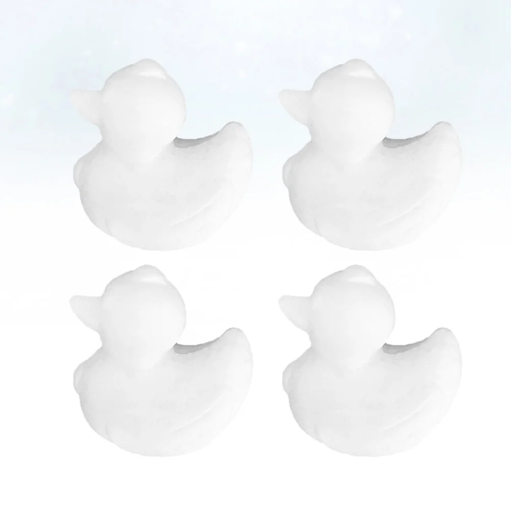

4pcs Foam Duck Diy Animal Painting Activity For Children Christmas Decoration Ornament Handicraft Supply