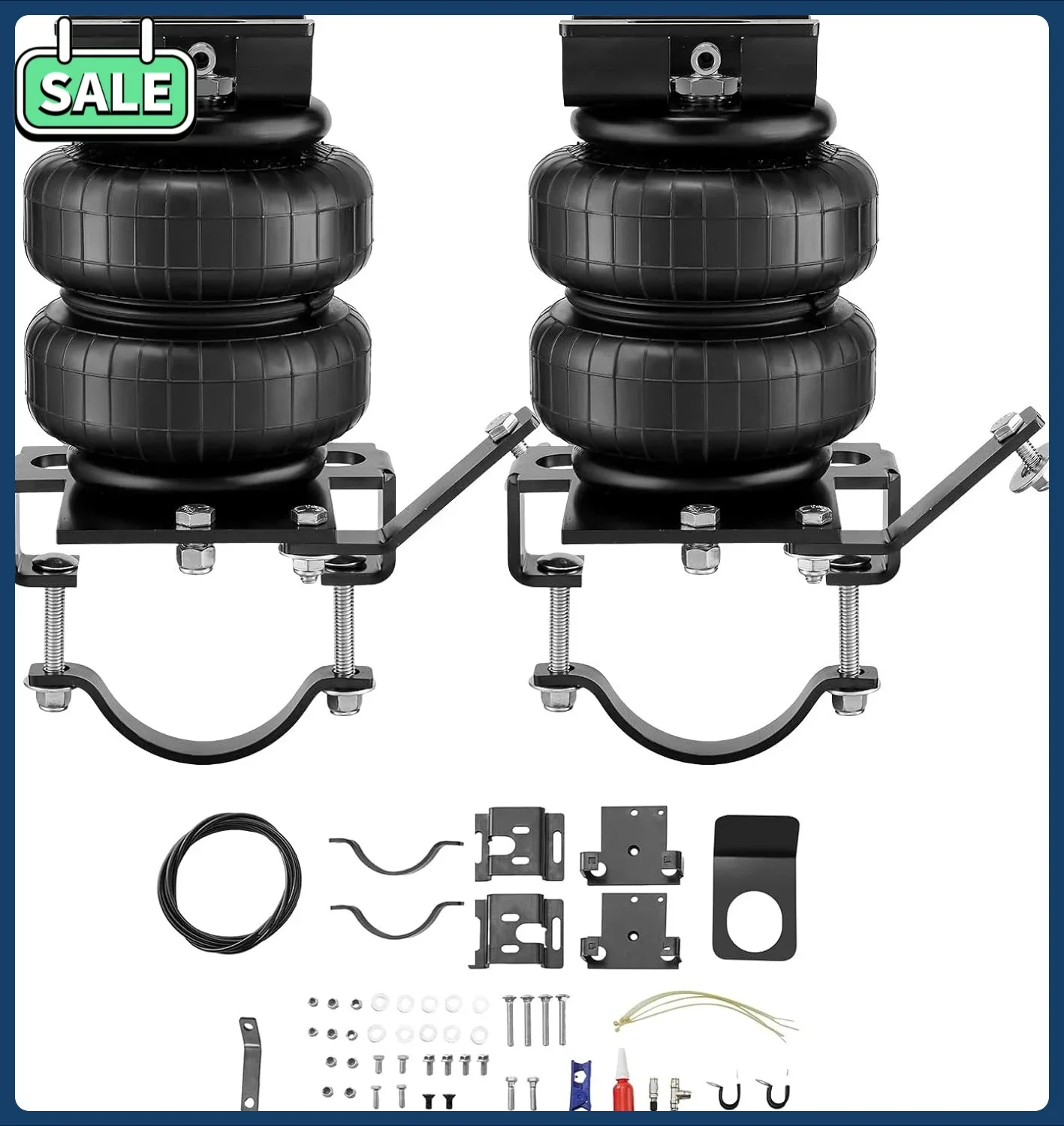 

Бестселлер: Комплект пневматической подвески, набор пневмобаллонов для подвески, совместимый с Chevrolet Silverado 2500/3500HD и G 2001-2010 годов выпуска