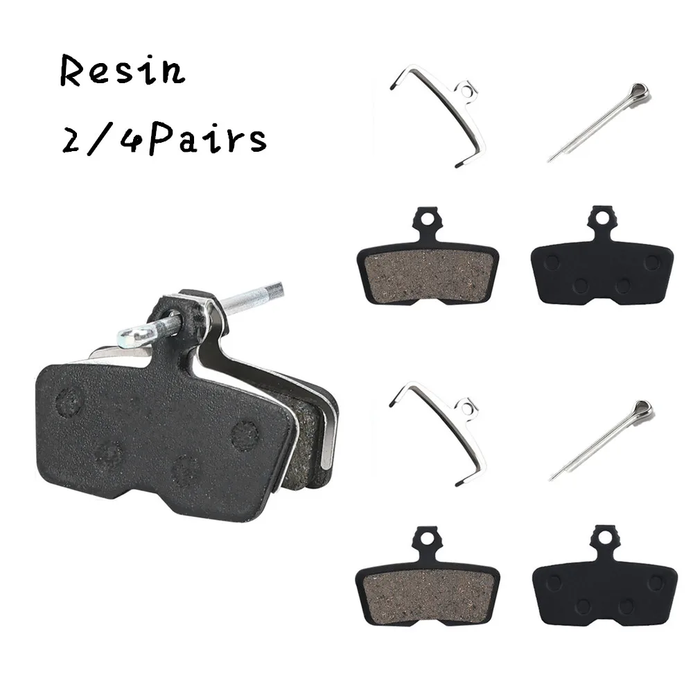 2/4Pairs MTB Bicycle Mountain Bike Resin Brake Pads For SRAM Code 2011+/CodeR RSC(2012 +)/Guide -Re 2011 +/Sram Red 22/S-700