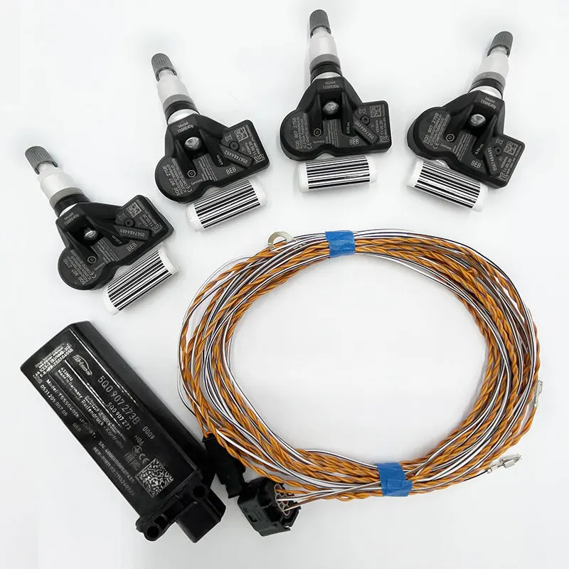 Czujnik jednostki sterującej systemu monitorowania ciśnienia w oponach TPMS dla MQB -Audi Skoda Golf 7 Tiguan Passat B8 5Q 0907273 B+5Q 0907275 B