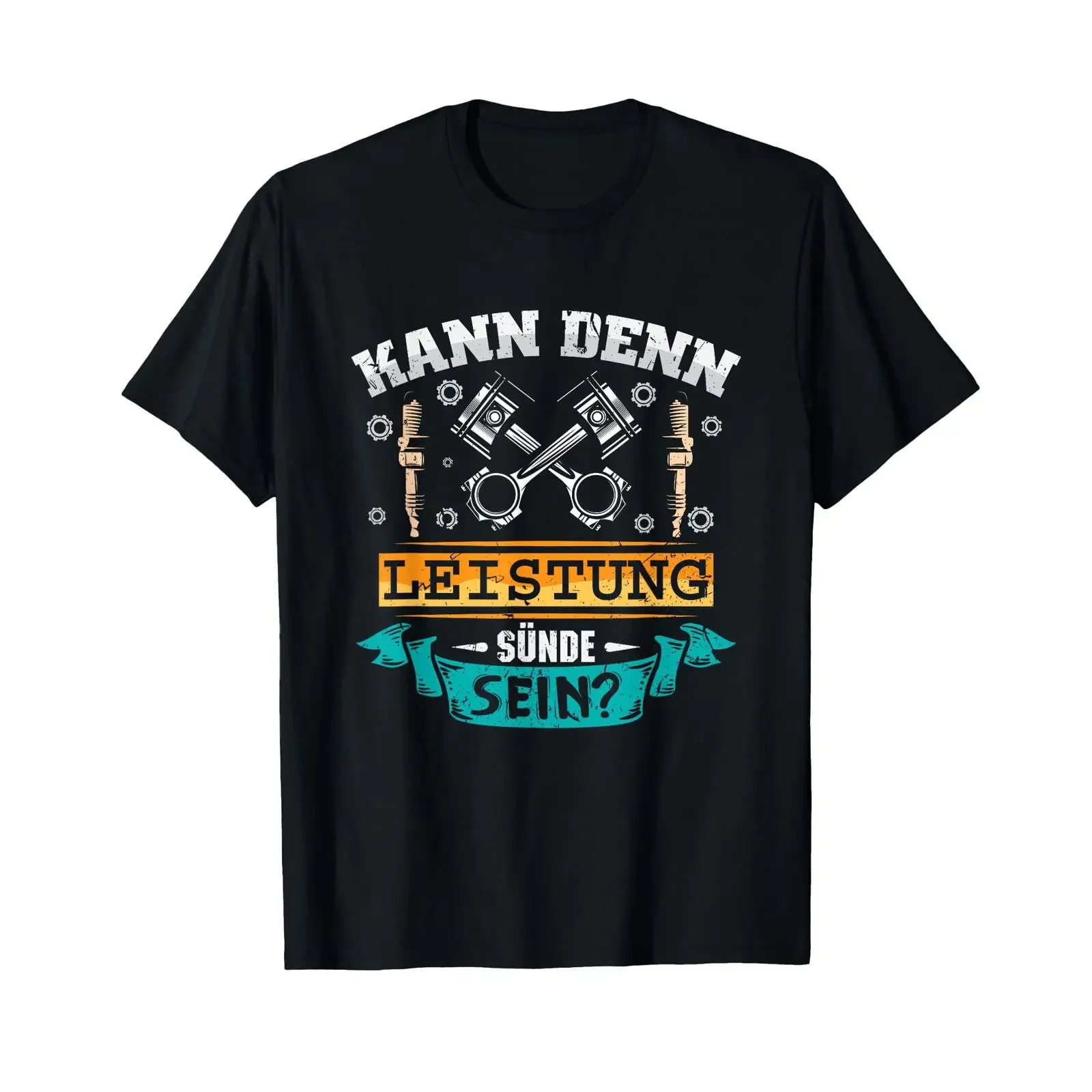 Can performance be a sin Car mechanic saying tuning T shirt vintage Washed homme designer clothes Slightly
