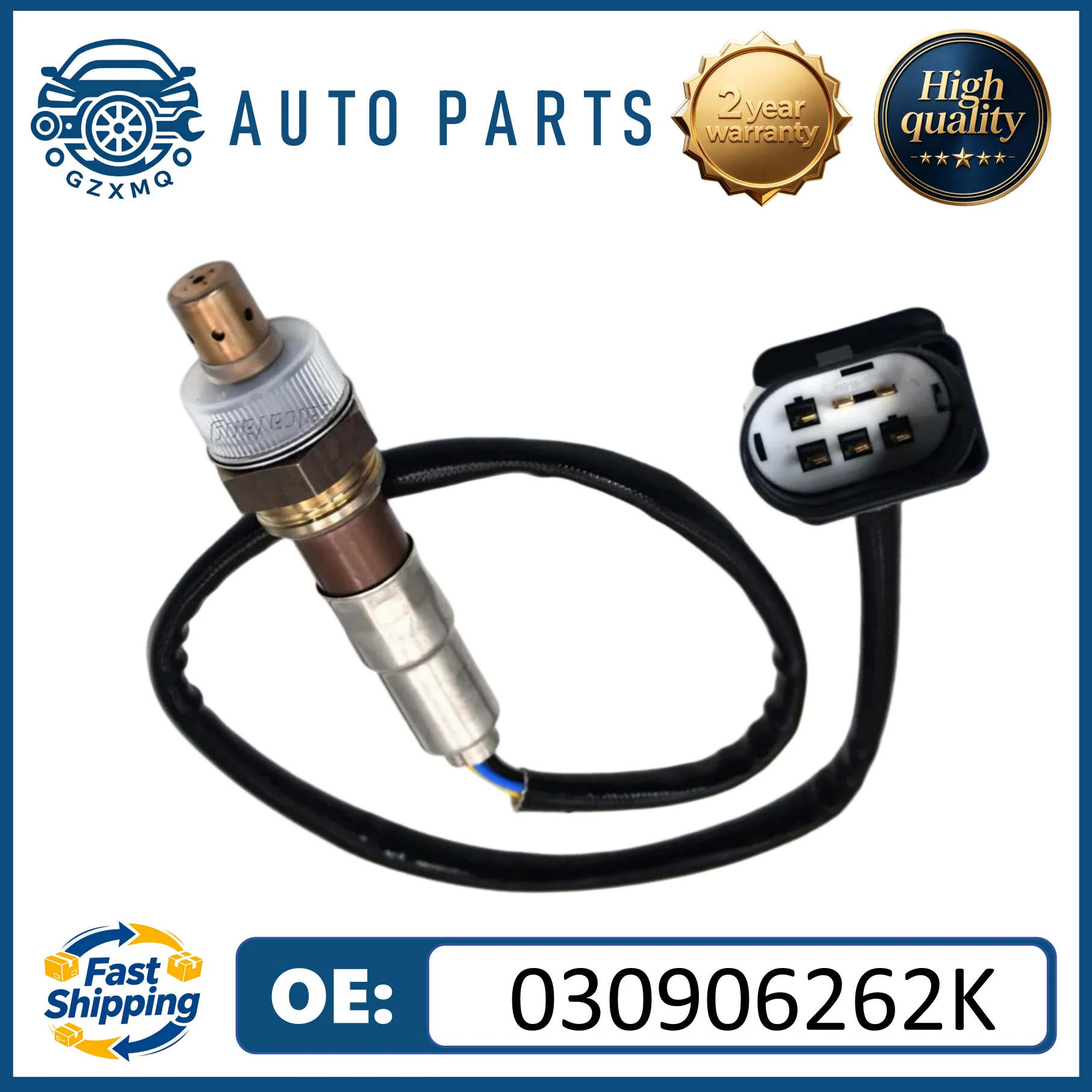 

High-Quality Oxygen Sensor 030906262K Fits for Audi A2 VW Golf 4 1.6L Seat Skoda Caddy 2 Lupo Polo Saloon