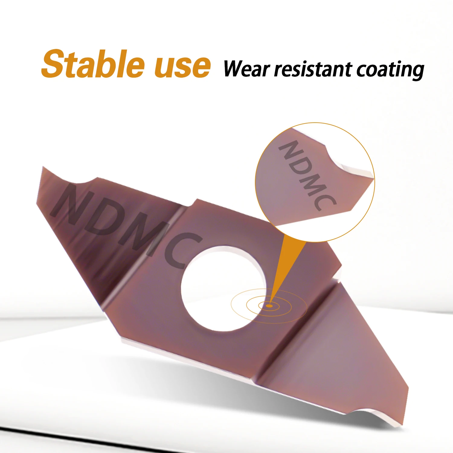 CNC Lathe CTP07/10/15/2FRN LF6118/CTPA07/10/5/2FRN LF6118 Grooving Blades Stainless Steel Double Headed Oblique Mouth Flat Mouth