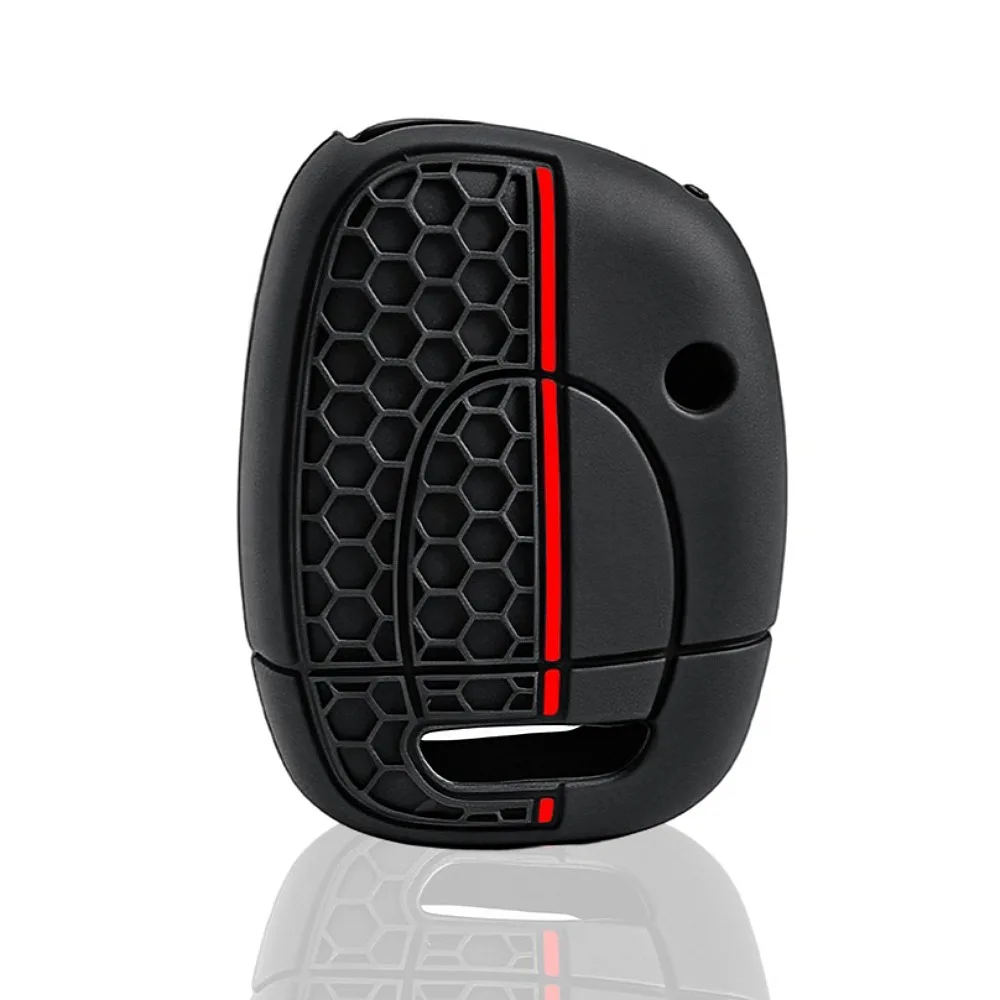 NEW Silicone Car Smart Key Fob Cover Case For Renault Twingo Clio Kangoo Master Sport Racing Style Auto Key Shell
