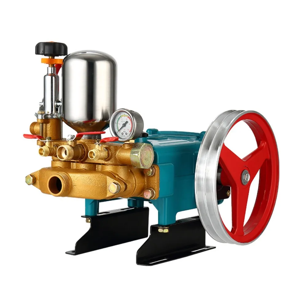 Three-cylinder plunger pump spraying pump butter-free ceramic high-pressure sprayer sprayer pressure pump