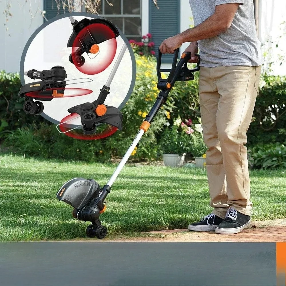 

#For Lawn Mower Gardening Tools 20V String Trimmer Grass Trimmer Edger Mini-Mower Brush Cutter Garden Power&