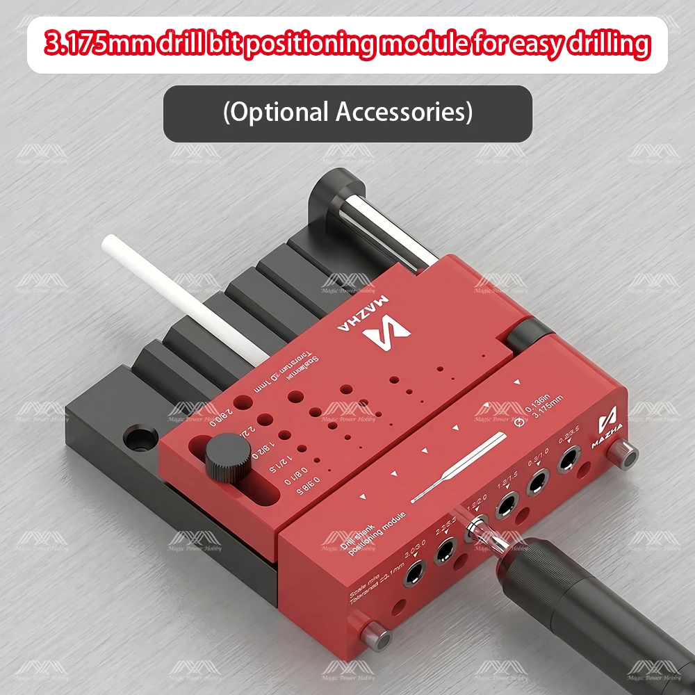MAZHA T0012 Borehole Positioner Center Punch Drill Guide Doweling