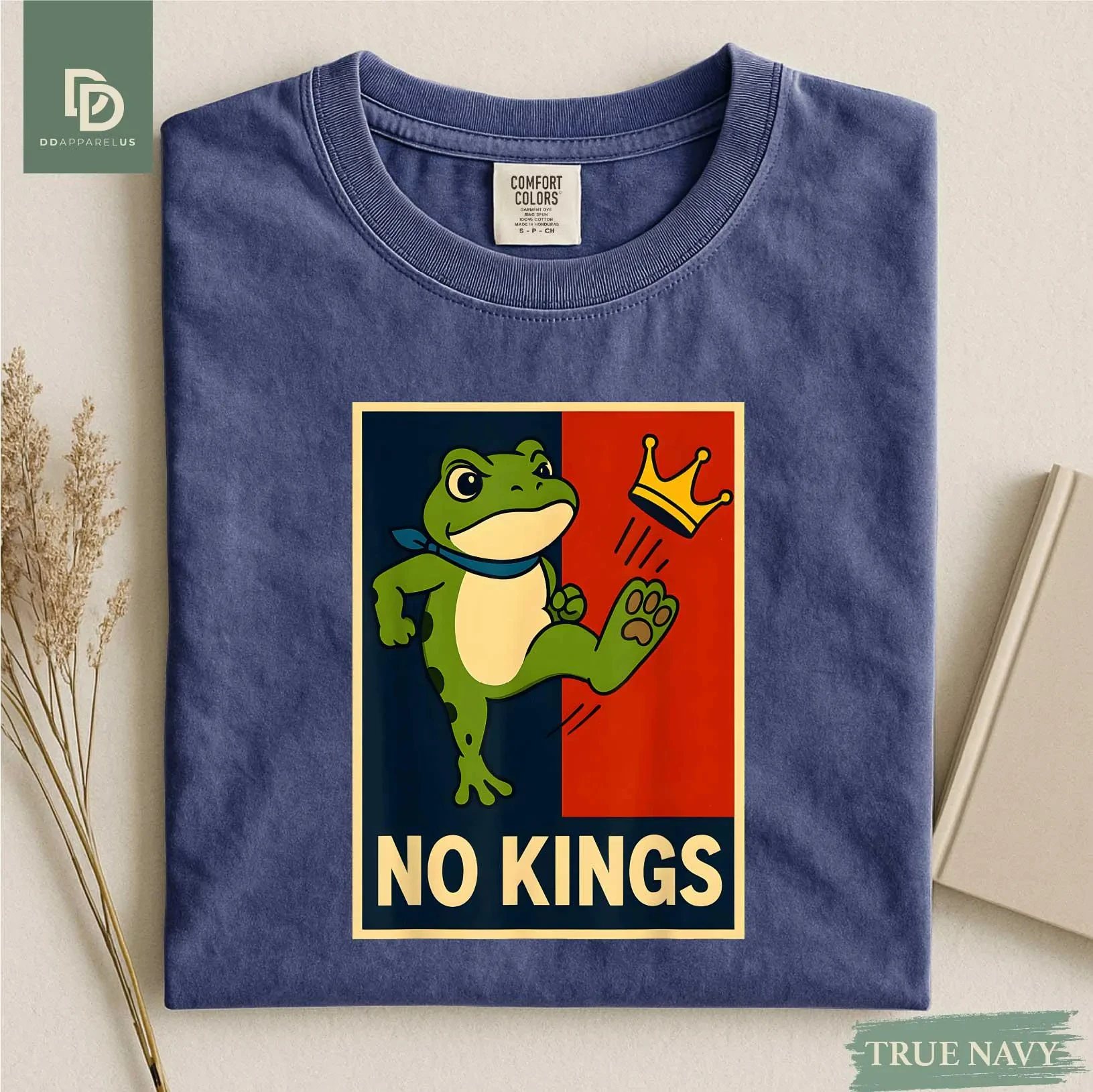 لا الملوك قميص الرجال النساء بورتلاند الضفدع الاحتجاج الراحة بورتلاند الضفدع النشاط قميص ، لا يوم الملوك الليبرالي السلامي الاحتجاج المحملة #3