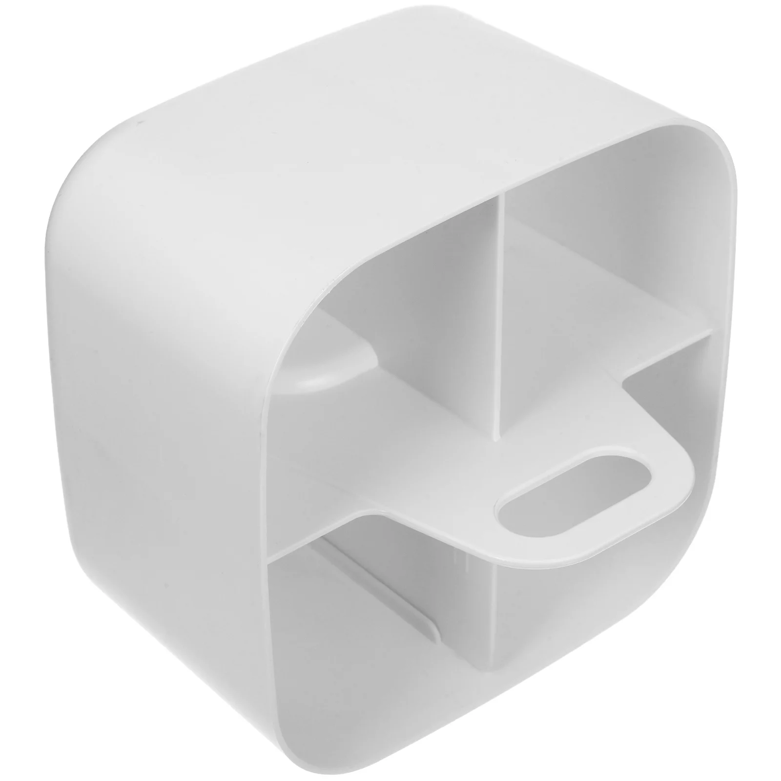 

4 Compartment Storage Box With Handle For Art Supplies Painting Tools Stationery Organizer Desktop Container