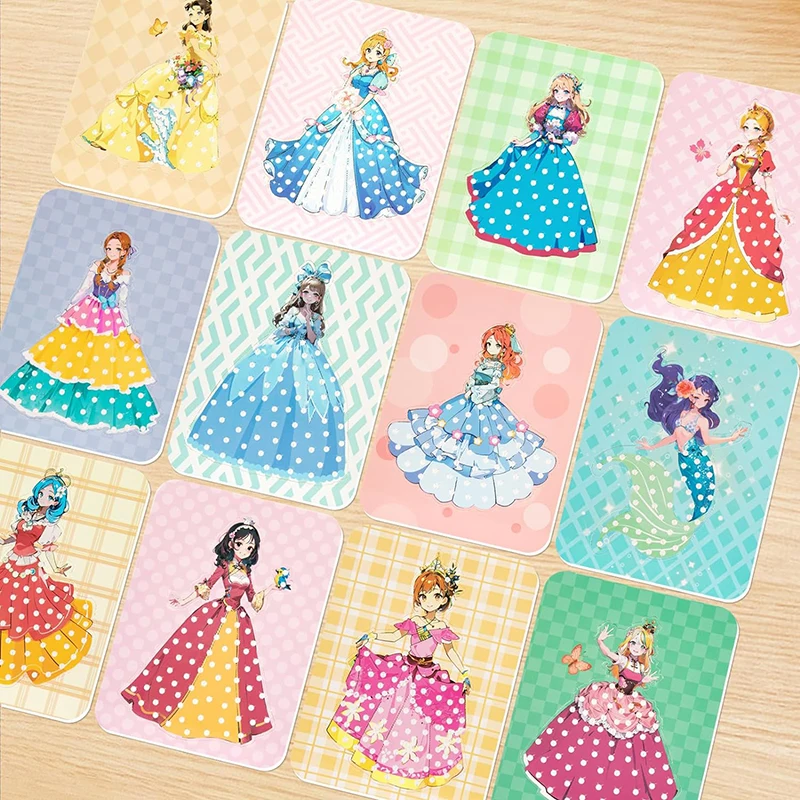 Creative Princess Puzzle Puncture Painting Board with Pens Fabric Craft Kits for Kids Poking Drawing Dress Up Boards DIY Toys