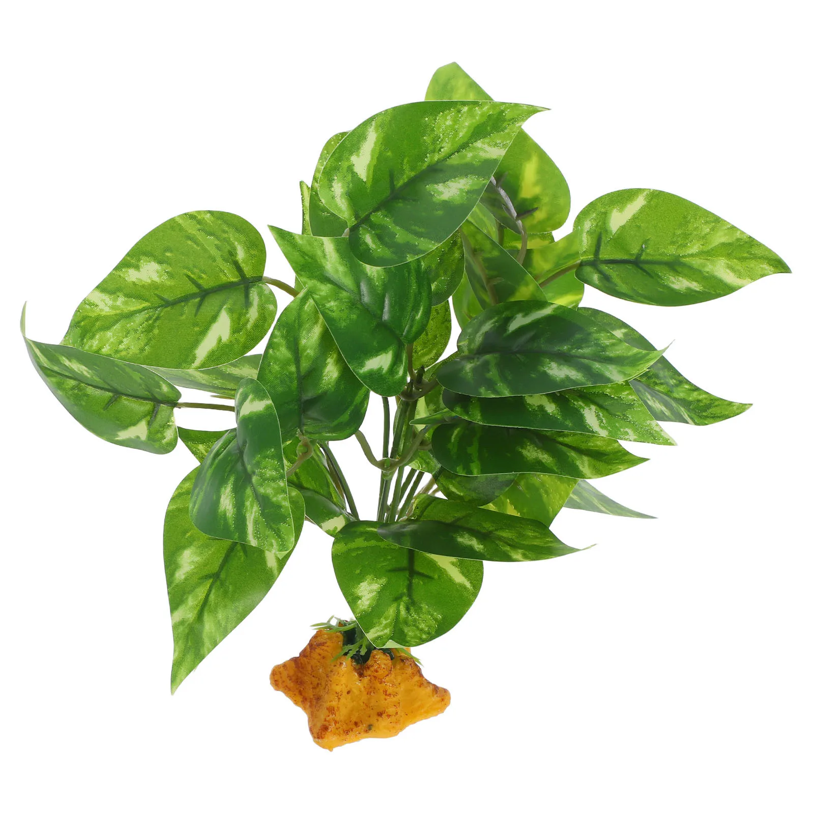 

Artificial Plants for Reptile Terrarium Fish Tank Realistic Decorative Bonsai Bearded Dragon Habitat Accessories