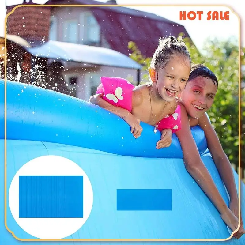

ABFA 20Pack Self-Adhesive PVC Repair Patches, Vinyl Pool Liner Patch Boat Repair Rubbers For Inflatable Boat Raft Kayak Canoe
