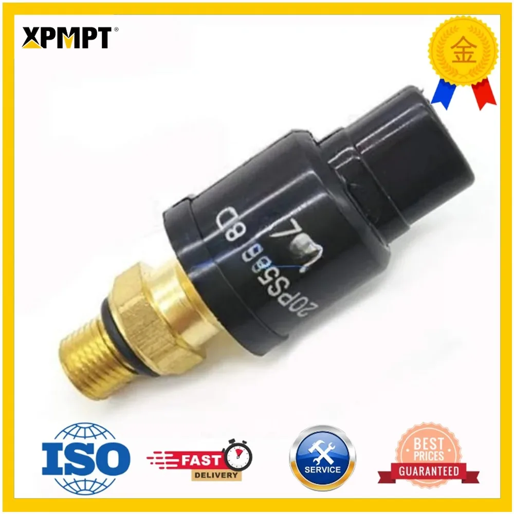4333040 Pressure Sensor for Hitachi Excavator EX100-5 EX200-2/3 EX200-5 EX220-5 John Deere Excavator 160LC 330LCR 110 230LC