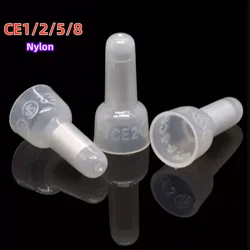 CE Type CE-1 CE-2 CE-5 CE-8 Wire Terminal Pressure Line Nylon66 Closed End Cap Connector Car Audio Cable Crimp Splice