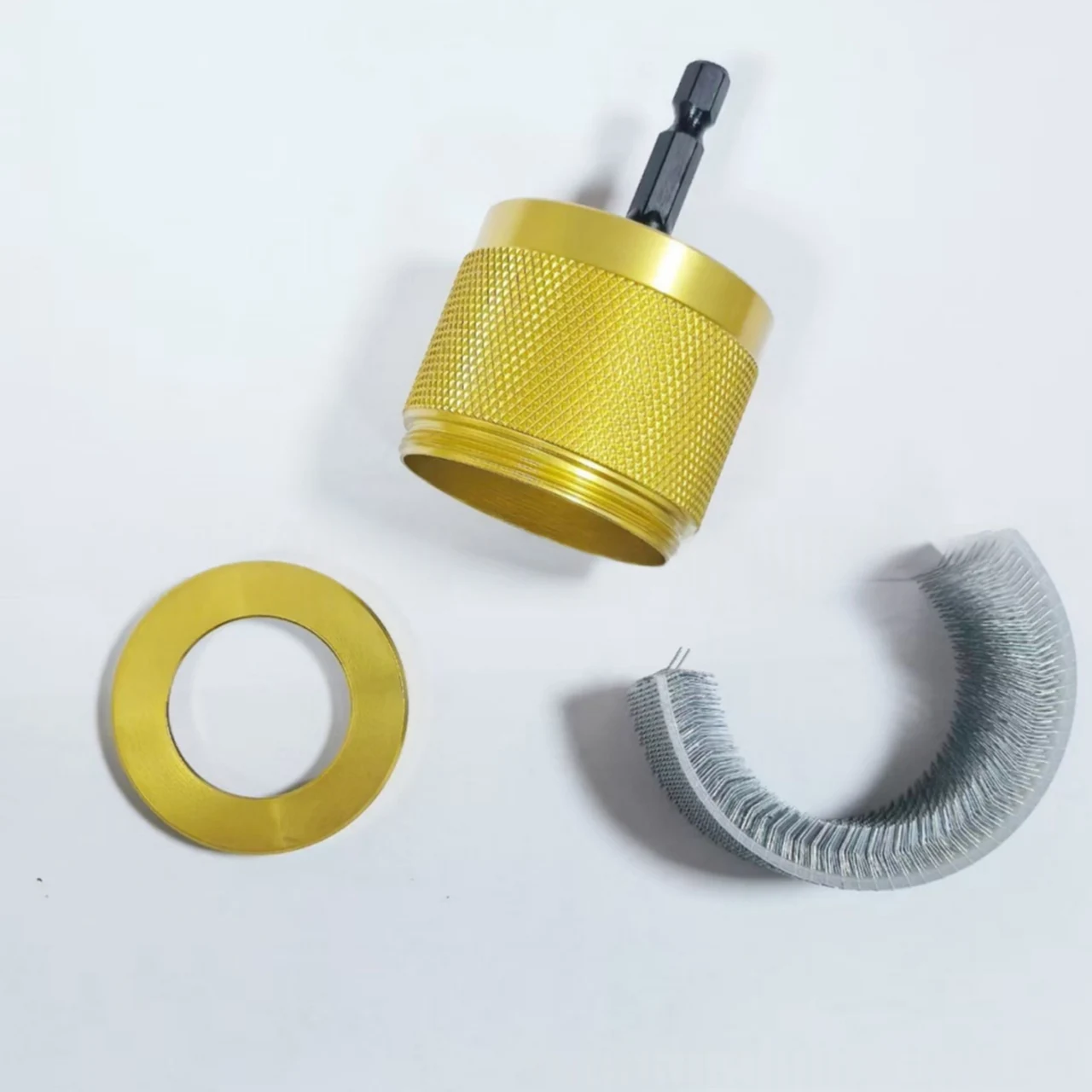 

Щетка со стальной щетиной для чистки медных труб, подготовки к сварке, придания полированного покрытия, оптимизированная совместимость, интеграция с электроинструментом