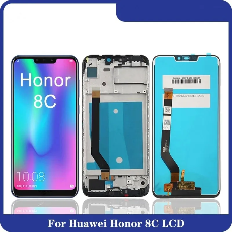 

6.26" Original For Huawei Honor 8C BKK-AL10 BKK-L21 LCD Display Touch Screen Digitizer Assembly For Honor 8C Screen Replacement