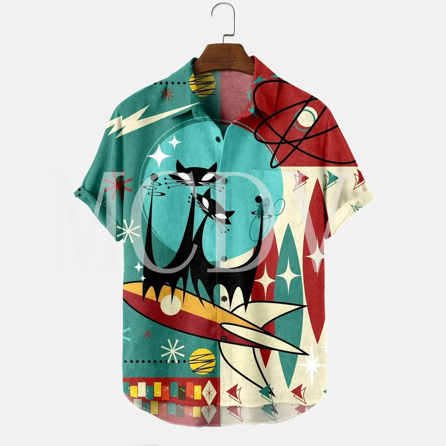 Dancing Girls Music 3D All Over Printed Hawaiian Shirt Men For Women Casual Breathable Hawaiian Short Sleeve Shirt