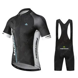 2025 Cycling Jersey Set Merida Summer Short Sleeve Breathable Men's MTB Bike Cycling Clothing Maillot Ropa Ciclismo Uniform Suit