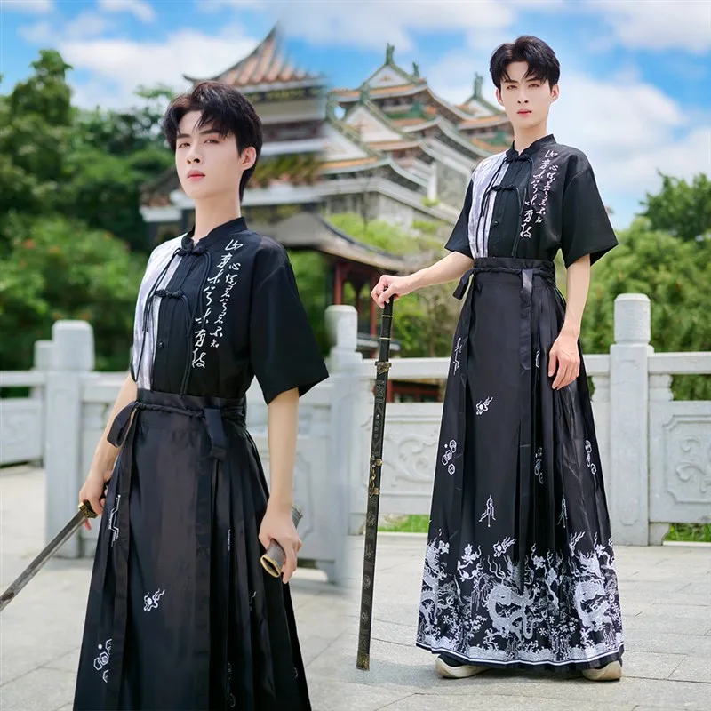 new-chinese-sle-men's-ort-sve-hanfu-couple-set-ancient-martial-arts-wind-men's-women's-traditional-ethnic-clothing