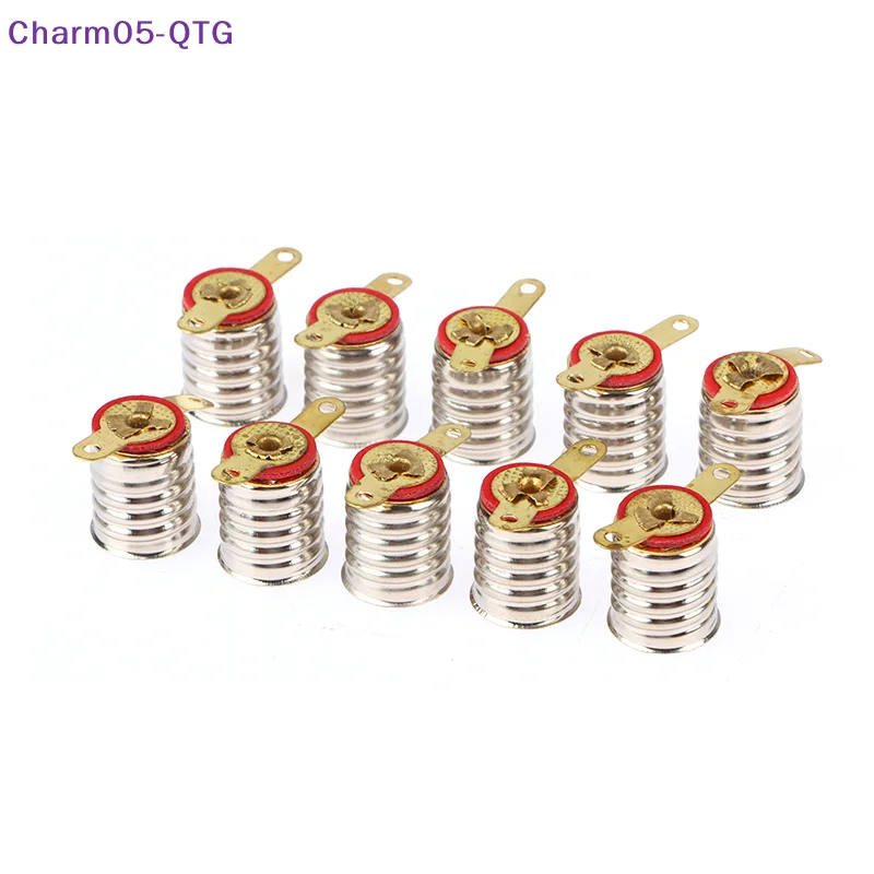 HOT! 10Pcs E10 Lamps Base Holder Bulbs Light Base Socket Home Experiment Circuit Electrical Test Accessories