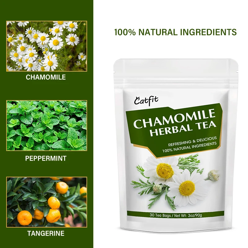 CatFit Natural Chamomile Cough Relieve Stress Relief & SKin Care Beauty & Gastrointestinal Nursing products Soothing Breathing