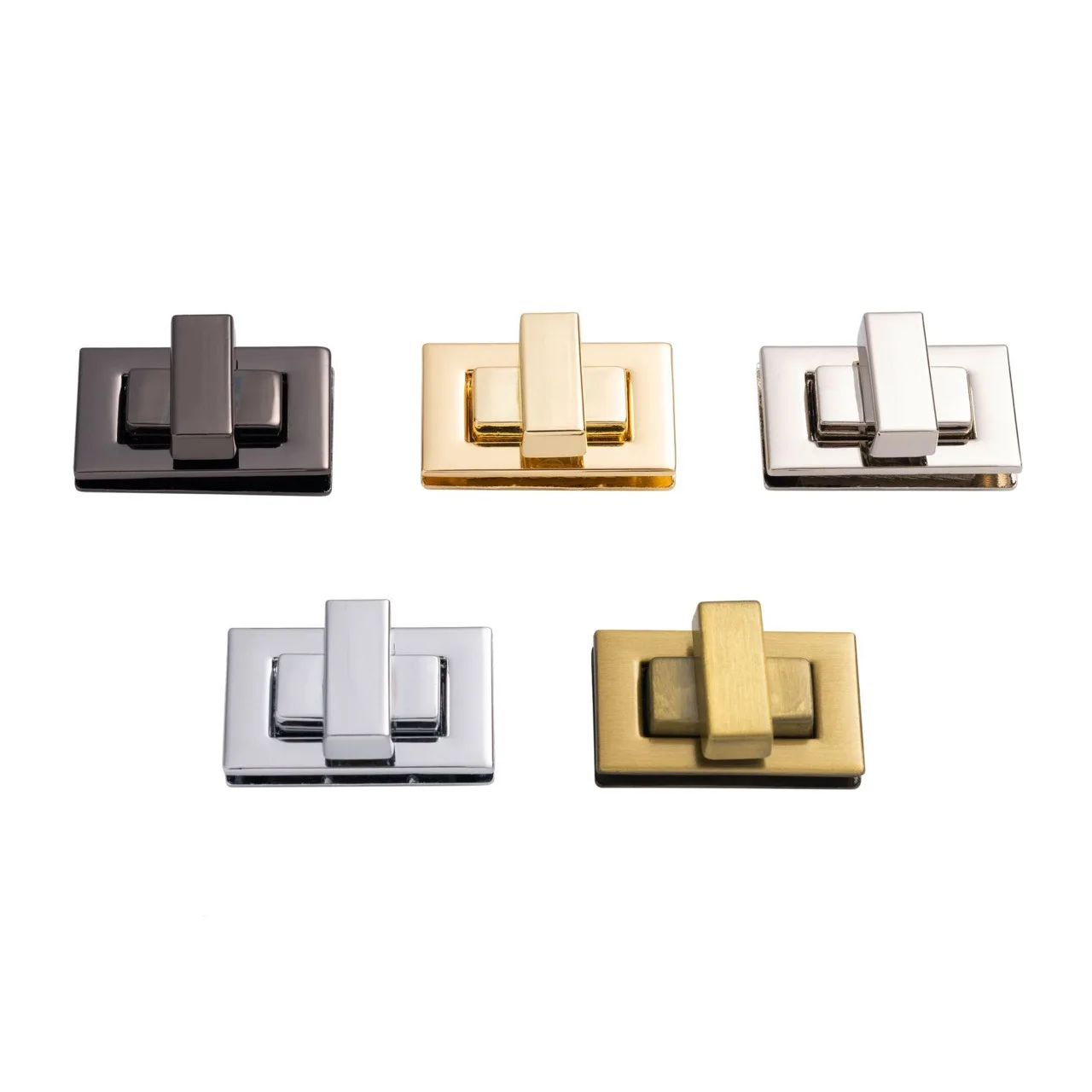 

Rectangle Clasp Turn Lock Twist Lock DIY Handbag Bag Purse Hardware Closure Bag Parts hardware accessories