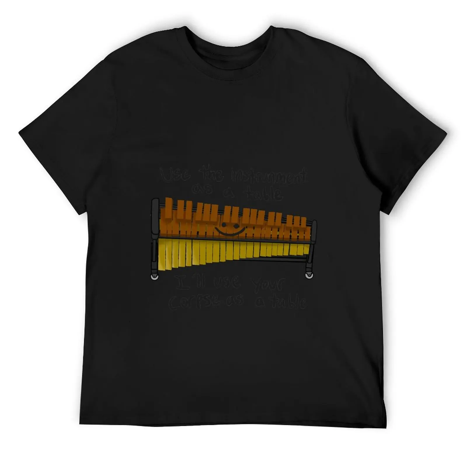 Marimba T-Shirt shirts graphic tees oversizeds quick drying baggy shirts plain black t shirts men