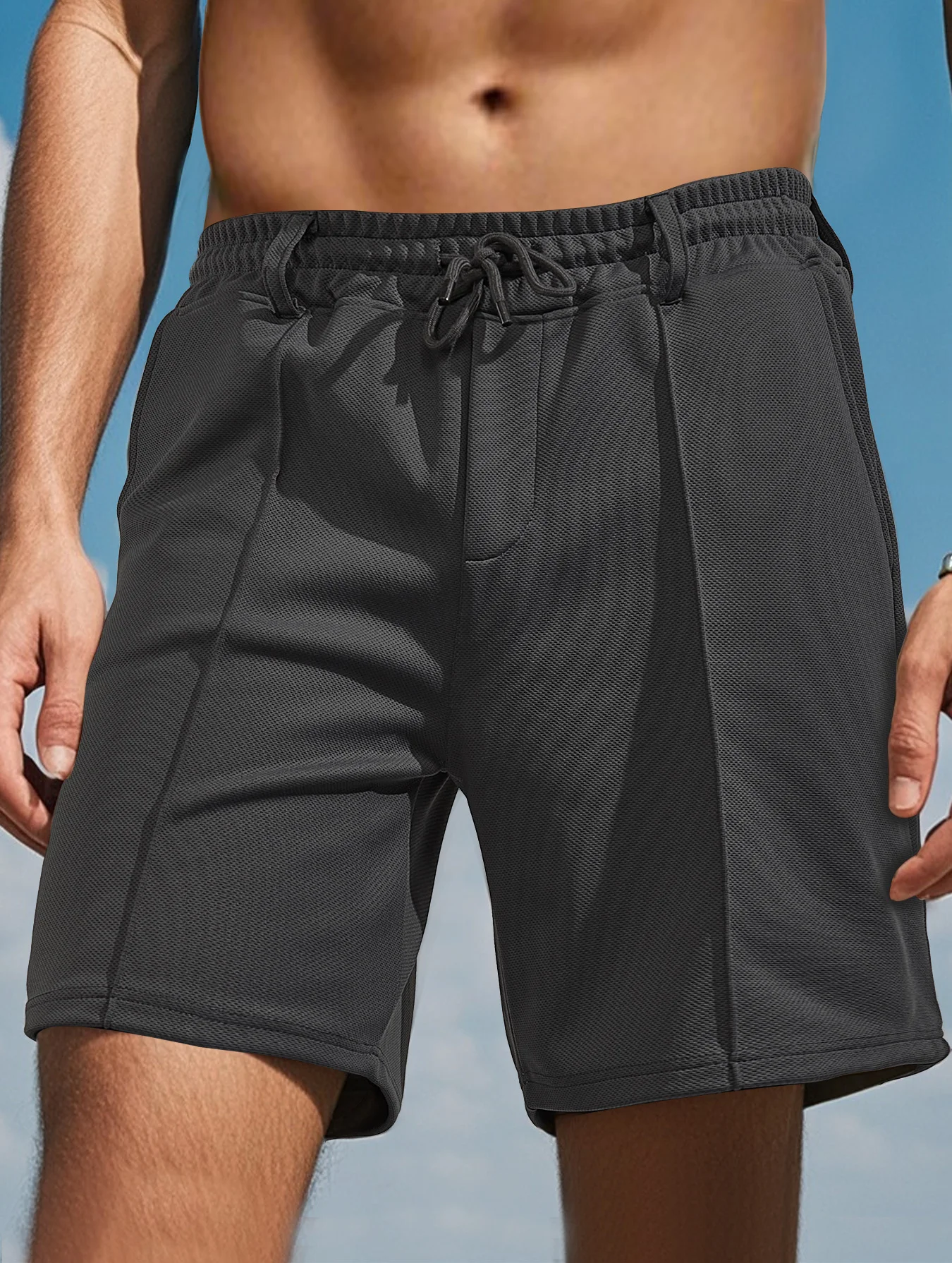 2025ins Men's shorts Mesh fabric quick drying Heavy duty beach pants Sports and leisure pants Hot sale Men's wear