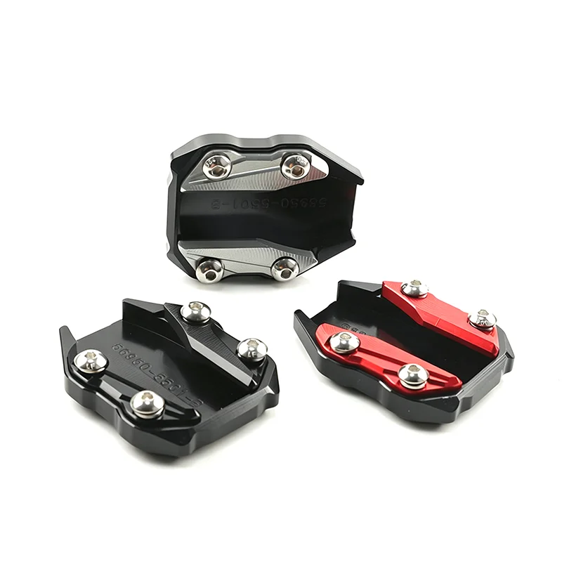 Motorcycle Kickstand Foot Side Stand Extension Pad Enlarger Support Plate For VOGE SR1 SR2 ADV 125 180 XRS180 view 5