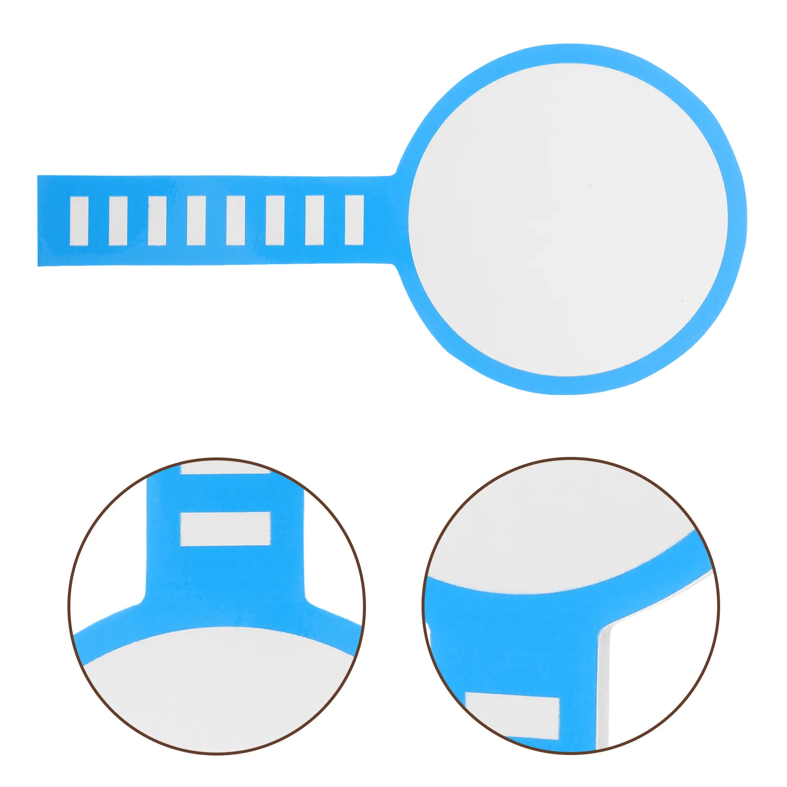 

2Pcs Dry Erase Paddle Handheld Whiteboard Single Sided Lightweight Reusable Teacher Voting Classroom Scoreboard Paddles