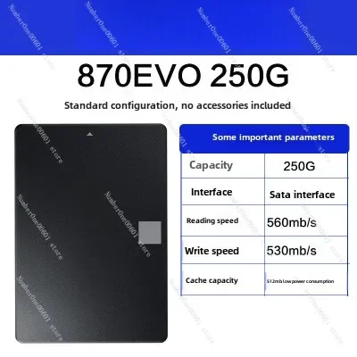 Used For Samsung 870 EVO 500G SSD 2.5 Inch Desktop Notebook Universal SATA
