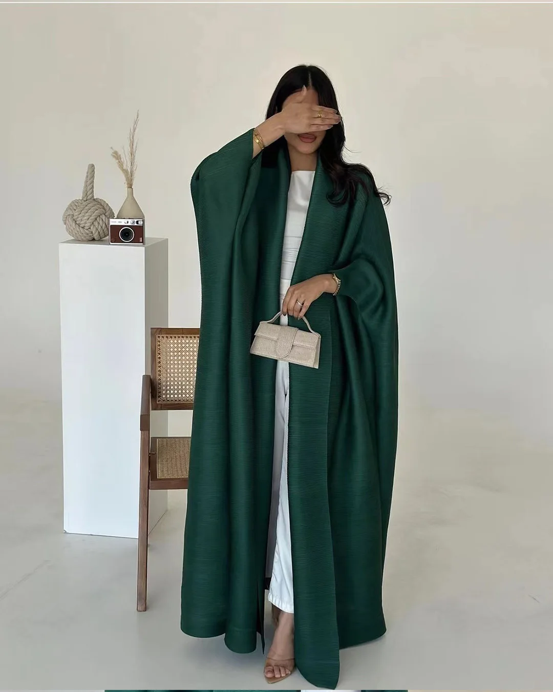 Robes de Festival plissées pour femmes, Cardigan ample, grande taille, Design cravate, Trench-Coat Long élégant, magnifiques robes de soirée, Abaya