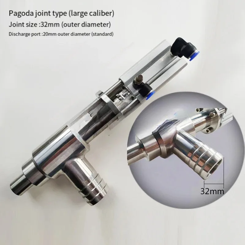 

304 Filling Machine Discharge Nozzle Paste Liquid Filling Head Accessories Anti-drip Filling Head