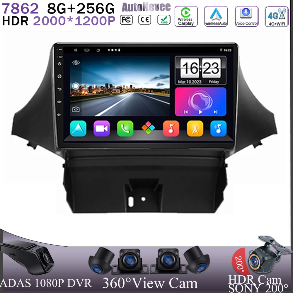 

For Chevrolet Orlando 2010-2018 Android 13 Head Unit Car Player Stereo Multimedia GPS Auto Radio Navigation Carplay No 2Din DVD