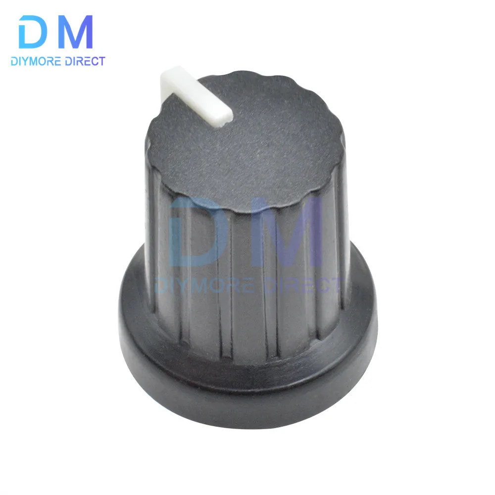 5Pcs WH148 Potentiometer Resistor Linear Taper Rotary Potentiometer Cap