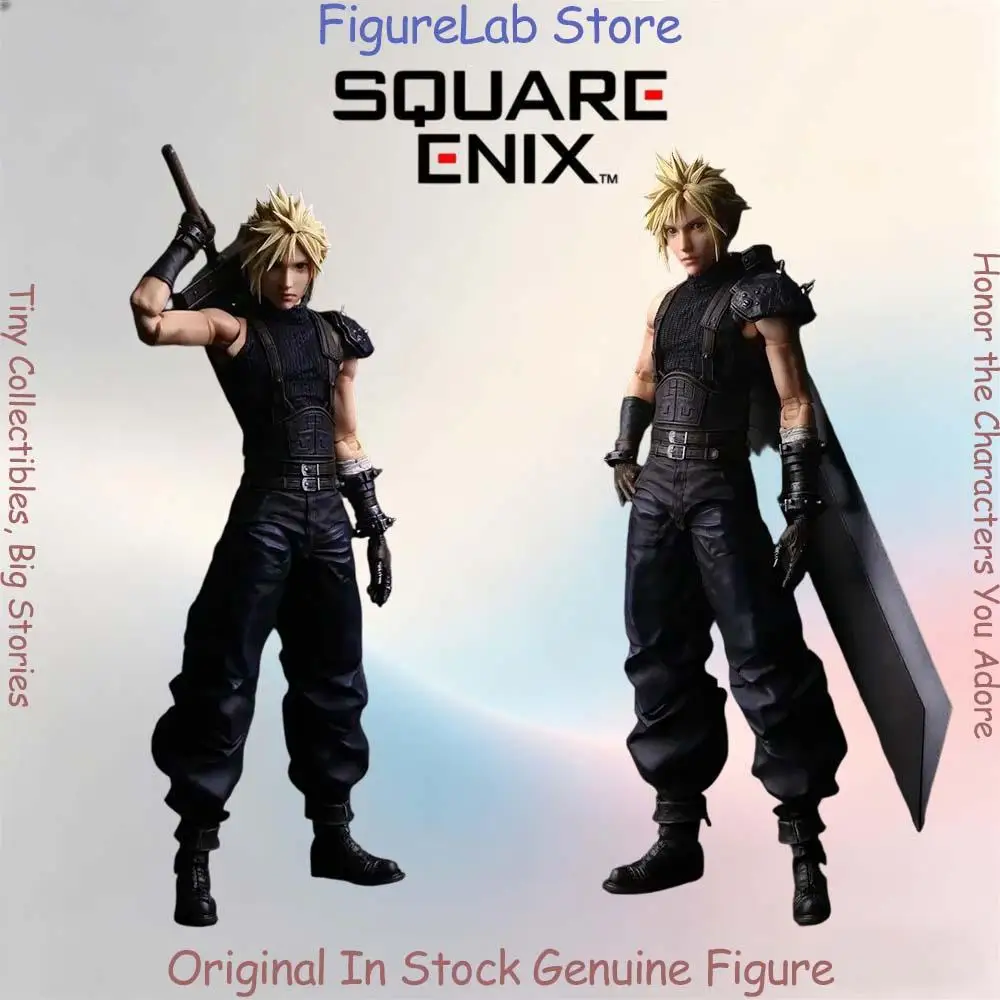 Official Genuine In Stock Squareenix Play Arts Cloud Strife Figure Anime Final Fantasy Vii Rebirth Action Model Boxed Toy