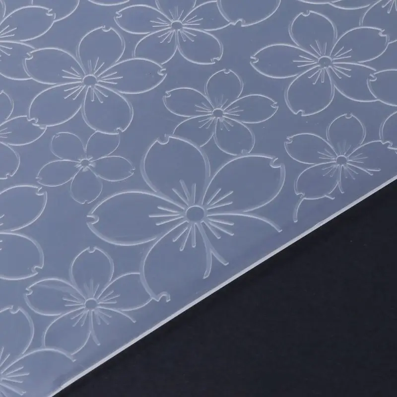 Plastic Embossing Folder Template for DIY Scrapbook Photo Album Card Paper Craft Flower--Y142