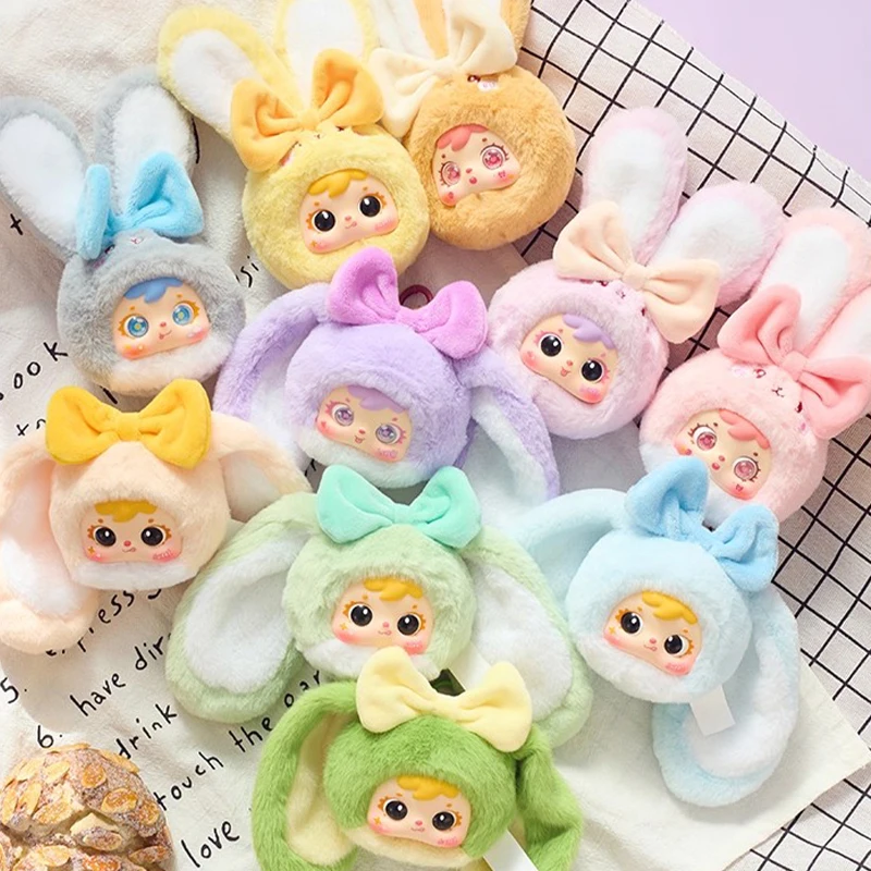 

Samuel Colorful Little Rabbit Series Blind Box Plush Doll Pendant Decoration Fashion Toy Surprise Mystery Box Birthday Gift