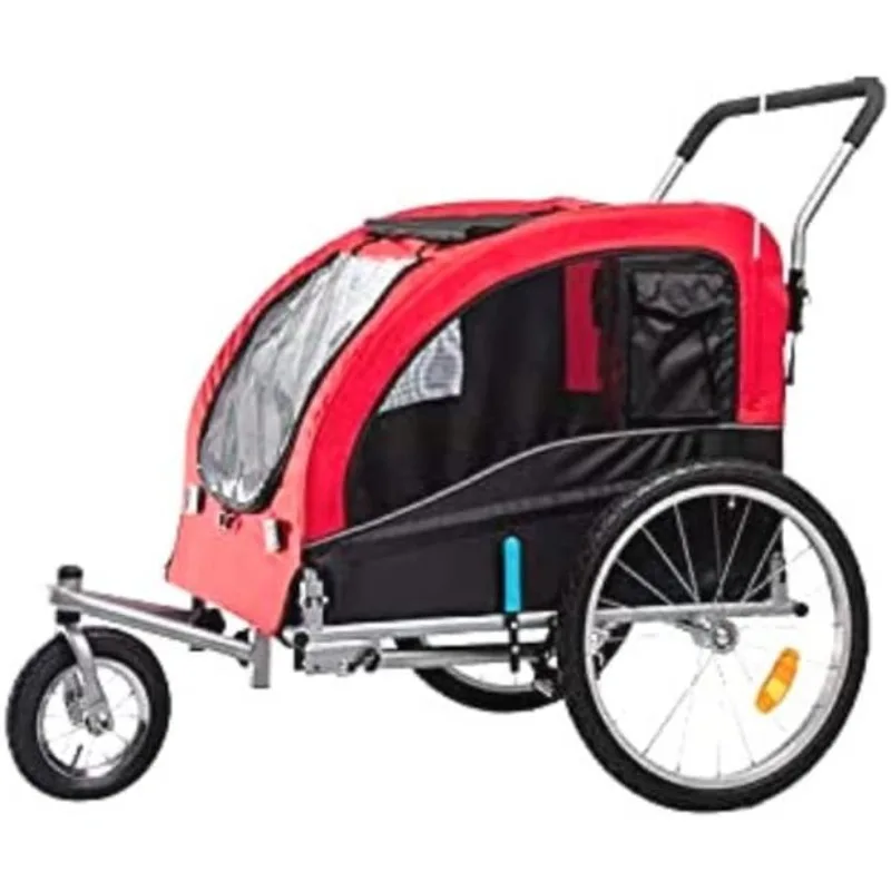 Dog Red Bike Stroller (Large),50