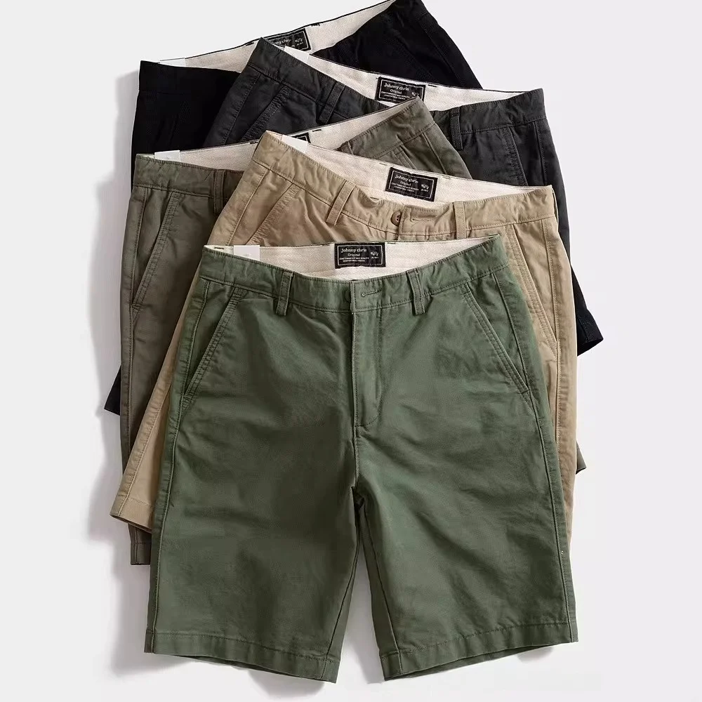 

Casual Loose Men's ort Pants Summer Wear Resistant Dirt Easy Workwear Five-Quarter Length Outdoor Casual Faion Youth Sle