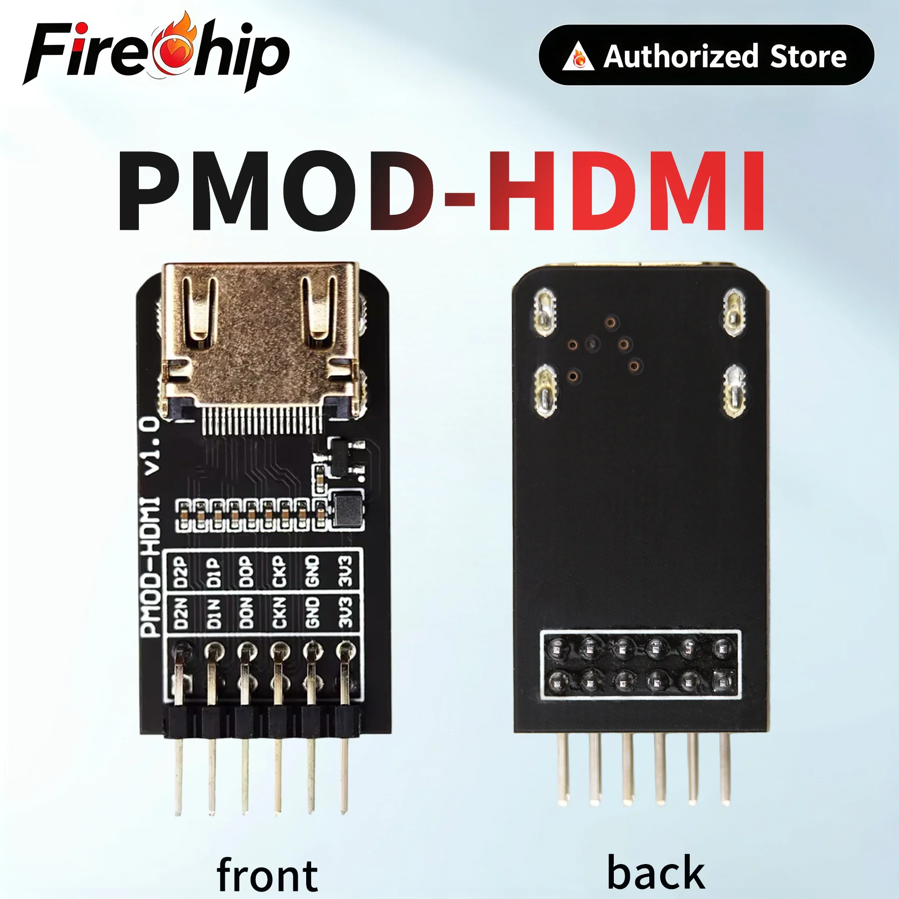 FireChip PMOD-HDMI Expansion Board ICESugar FPGA Expansion Module Standard PMOD Connector High Definition HDMI Display