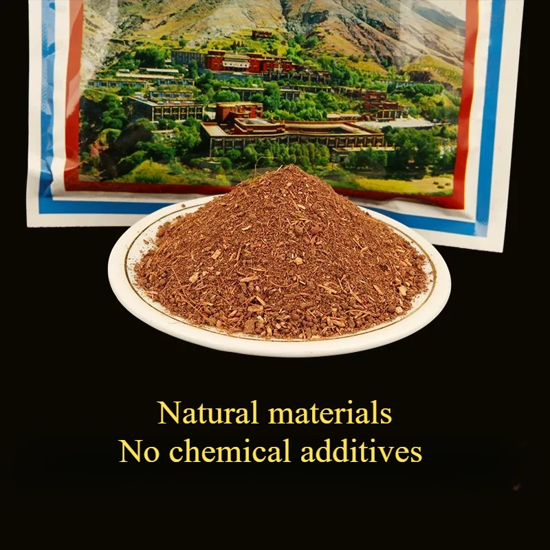 100g Tibetan Natural Incense Powder Offering Worship Buddha Temple Worship Study Rooms Meditation Promotes Sleep Purifies Air