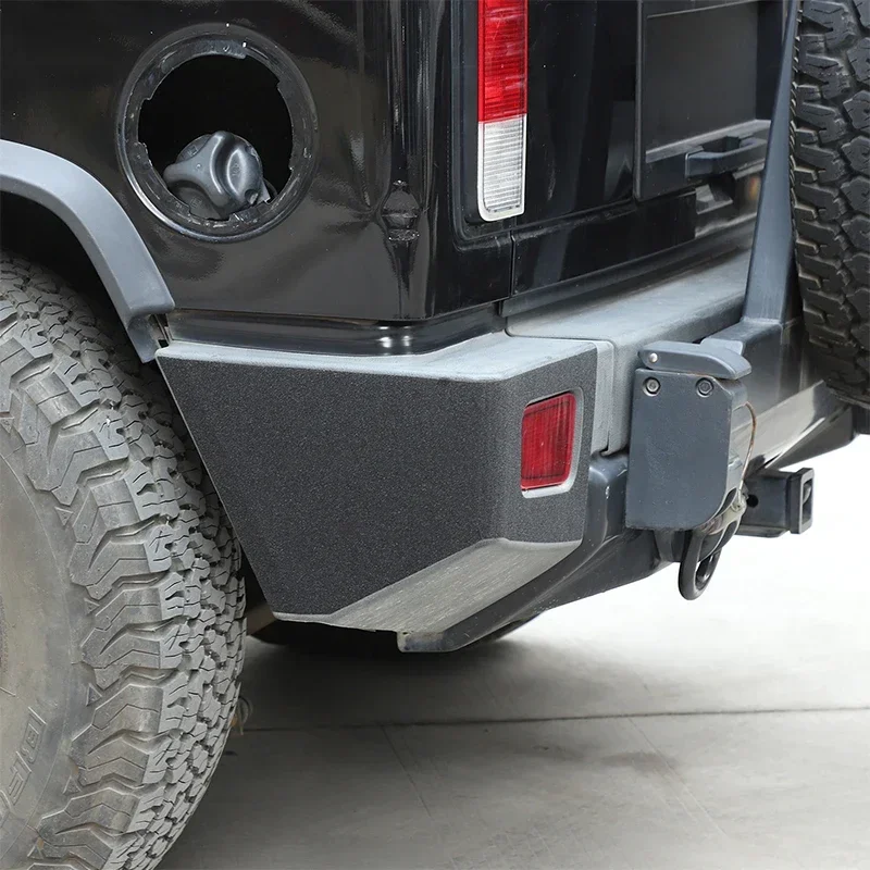 

Для Hummer H2 2003-2007, черная декоративная наклейка из ПВХ на задний противотуманный фонарь, защита от царапин, аксессуары для защиты автомобиля.