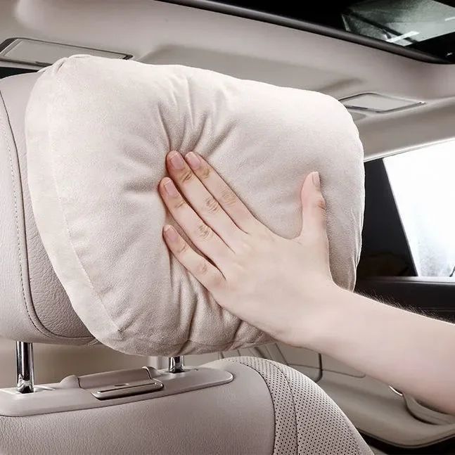 Top Quality Car Headrest Neck Support Seat / Maybach Design S Class Soft Universal Adjustable Car Pillow Neck Rest Cushion