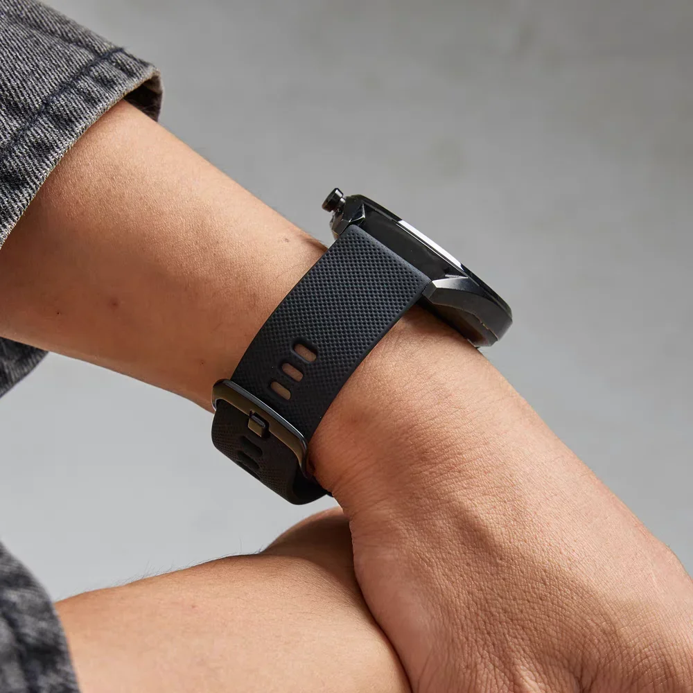 Модный ремешок с силиконовой петлей для Samsung Galaxy Watch 7 FE 5 Pro 4 6 classic 44 мм 40 мм спортивный браслет correa Galaxy Watch 7